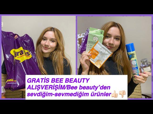 GRATİS BEE BEAUTY ALIŞVERİŞİM️Bee Beauty’den sevdiğim〰️sevmediğim ürünler