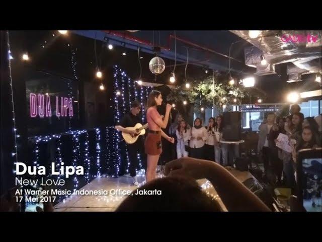 Dua Lipa - New Love (Live at Warner Music Indonesia)