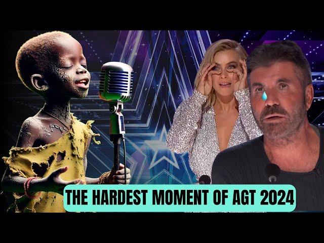 No one could hold back tears boy shakes up Got Talent  2024 WITH song to his mother lost in a boat