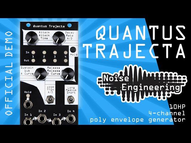 Quantus Trajecta - 4-channel poly envelope generator in 10HP from Noise Engineering