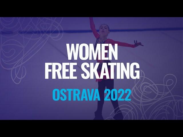 Nataly LANGERBAUR (EST) | Women Free Skating | Ostrava 2022 | #JGPFigure