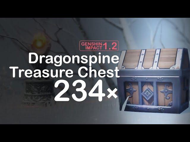 All 234 Dragonspine Chests Location | Genshin Impact The ONE AND ONLY GUIDE YOU EVER NEED