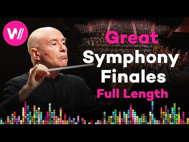 The 10 Most Popular Symphony Finales (Extended) - 3 Hours of Classical Music (Celibidache, Maazel)