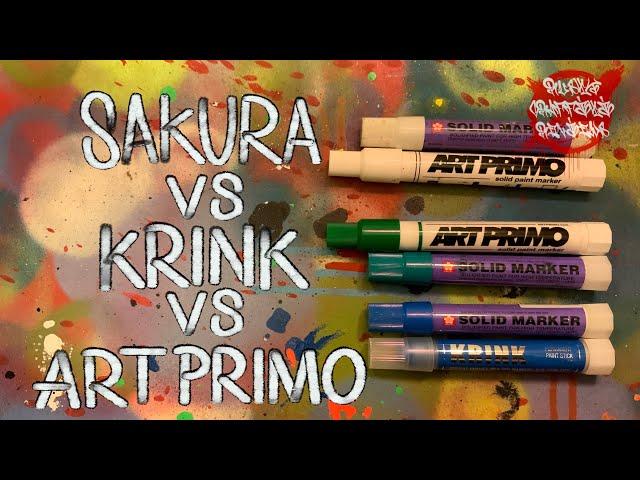 Streaker review, Sakura VS Krink VS Art Primo