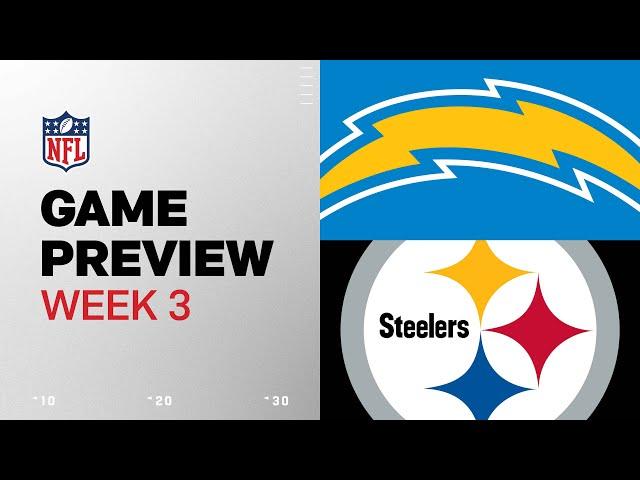 Los Angeles Chargers vs. Pittsburgh Steelers | 2024 Week 3 Game Preview