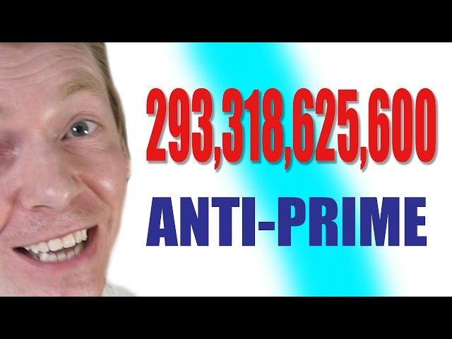 Infinite Anti-Primes (extra footage) - Numberphile