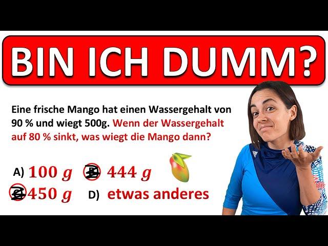  Die MEISTEN antworten auf diese Frage FALSCH! | DU aber NICHT!