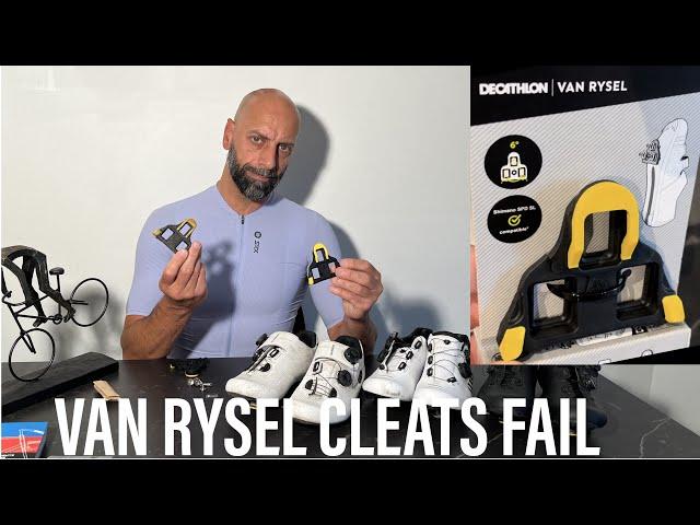 Fail: Decathlon - Van Rysel road bike SPD-SL Shimano compatible cleats