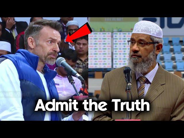  Shocking Debate! Christian Professor Challenges Dr. Zakir Naik in a Heated Clash