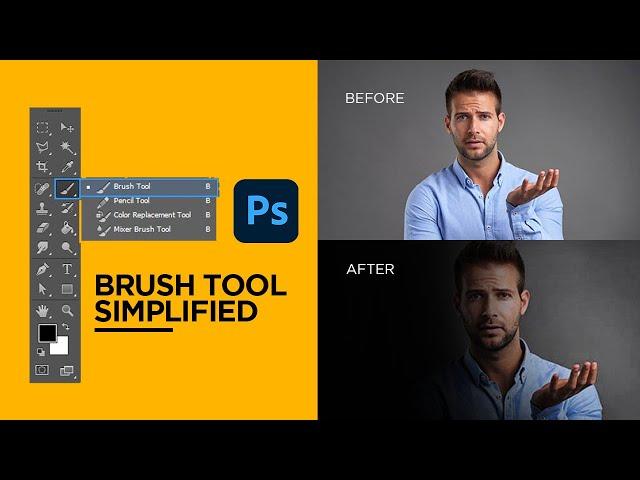 Brush Tool Simplified in Photoshop