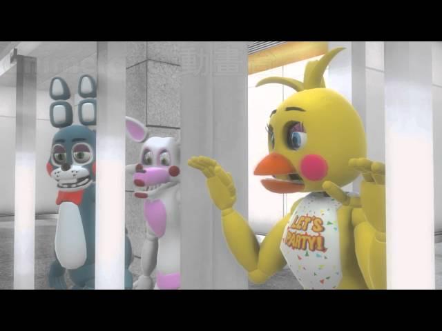 [MMD FNAF] Toy Chica Jump Fail