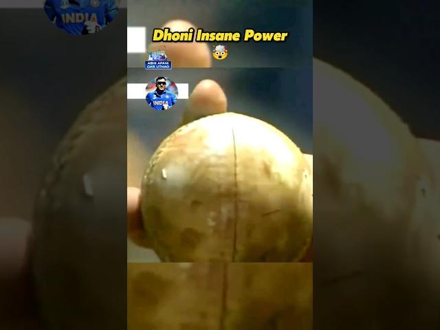 Dhoni Destroyed Ball  #shorts #viral