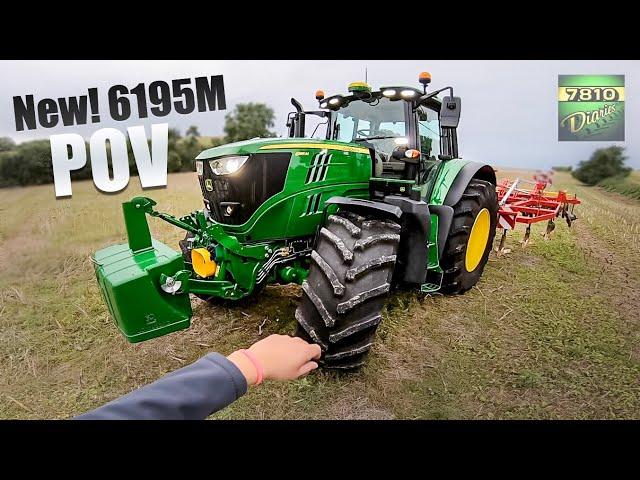 Let’s Drive NEW! 6195M - POV Tillage Work!