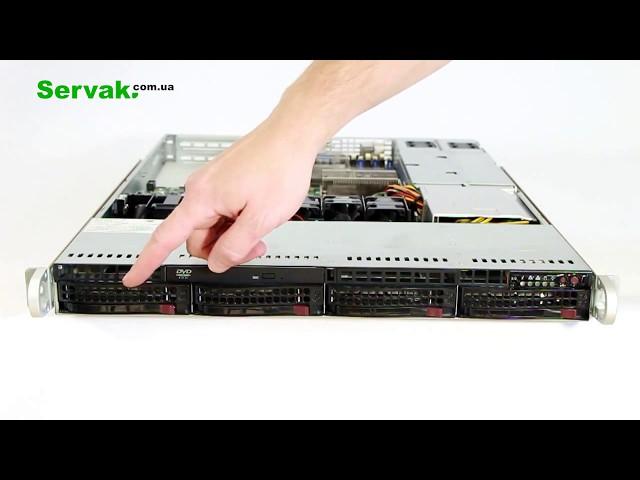 Сервер бу SuperMicro 6016T - NTRF