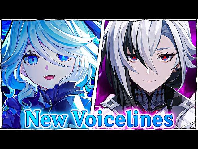 Furina is VERY Scared of Arlecchino | Talks about Neuvillette, Navia... | Genshin Impact voice lines