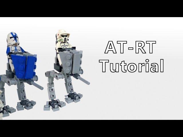 How to build Lego Star Wars AT-RT (Clone Wars) | MOC Tutorial