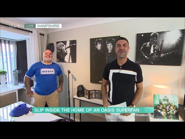 John Smallbones Is An Oasis Super Fan Who Spent £12k On Memorabilia On This Morning [28.08.2024]