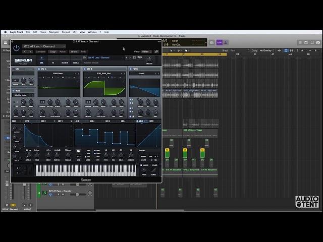 Diode Xfer Serum Melodic Techno Presets (Audiotent)