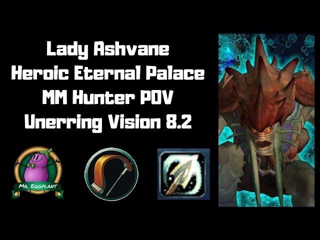 Lady Ashvane | Heroic Eternal Palace | MM Hunter POV Unerring Visions 8.2