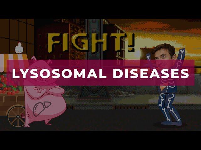 Лизосомальные болезни накопления - USMLE step 1/ Lysosomal storage diseases