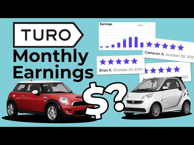 Turo Car Rental Business Host 1st Month Earnings & Utilization - How Much Did We Make? October 2021