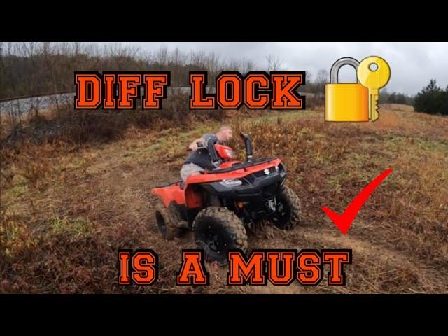 kingquad 750 how diff lock works