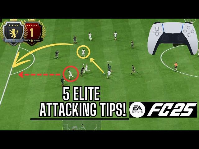 FC 25 | 5 BEST ATTACKING TIPS TO QUICKLY IMPROVE IN SCORING GOALS