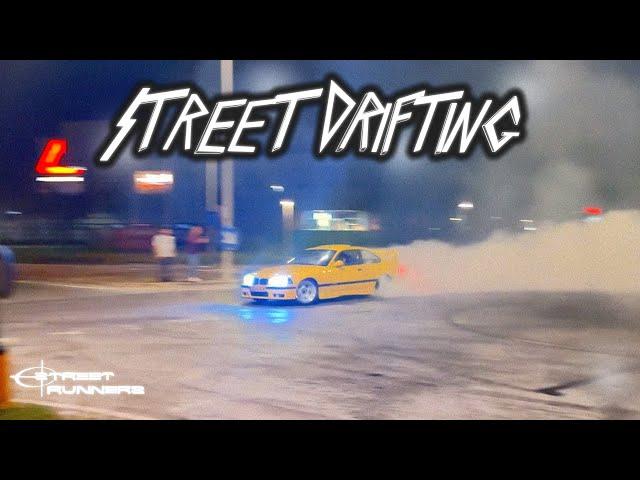 ILLEGAL STREET DRIFTING IN The Netherlands