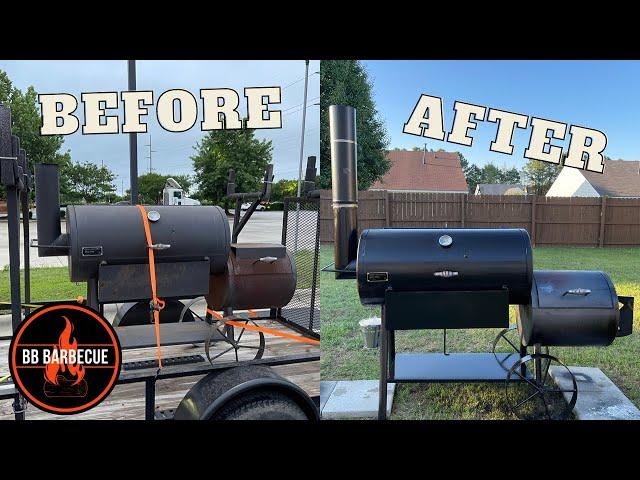 Offset Smoker Total Restoration