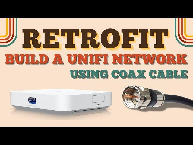 MOCA - Building a Unifi Network using Coax Cabling