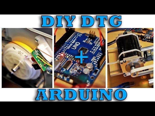 DIY DTG A2 Epson 3880 flatbed printer with Arduino /Планшетный принтер на базе А2 Epson 3880