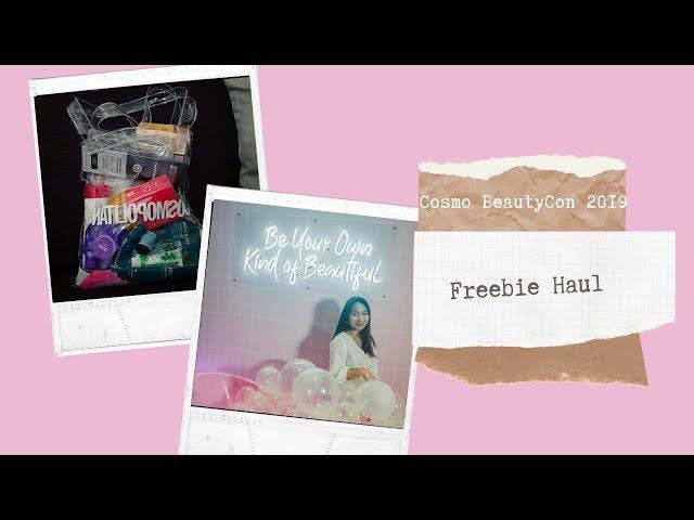 COSMO BEAUTYCON 2019 + FREEBIES