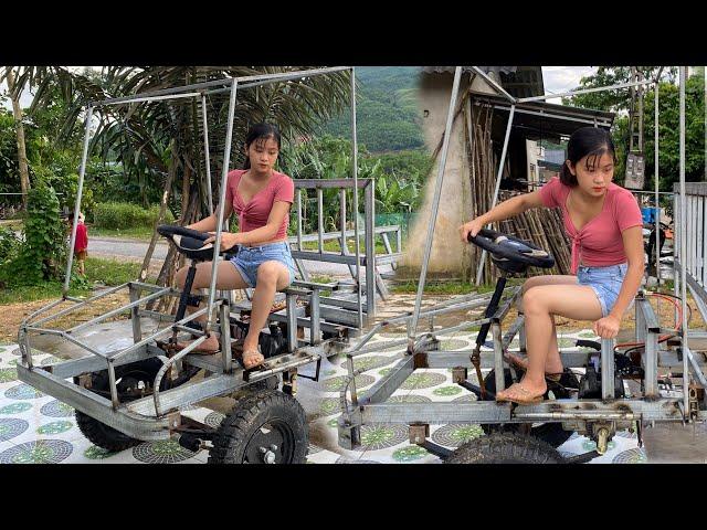 Time-lapse video of restoring and manufacturing a 1000kg 4-wheeled truck from start to finish