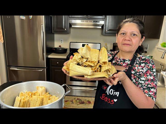 Como hacer Tamales de Pollo