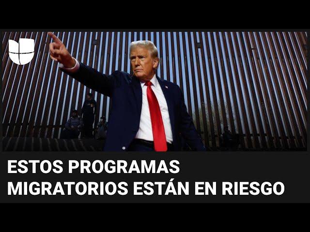 Victoria de Trump amenaza varios programas migratorios: te contamos cuáles y qué se puede esperar