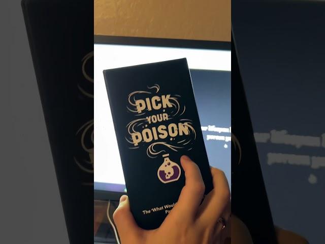 Pick Your Poison! Family Edition Part 400 ️ #shorts