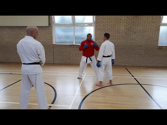 Sensei Sonny Roberts teaching at JKS Harrow