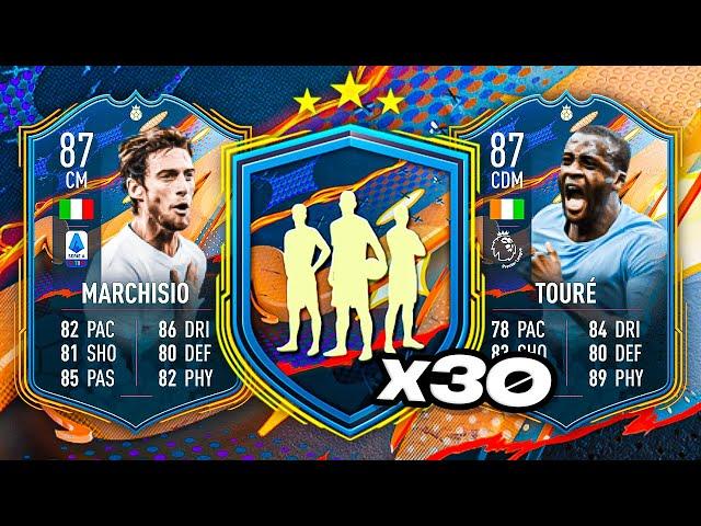 30x MAX 87 FUT HERO PACKS!  FIFA 23 Ultimate Team