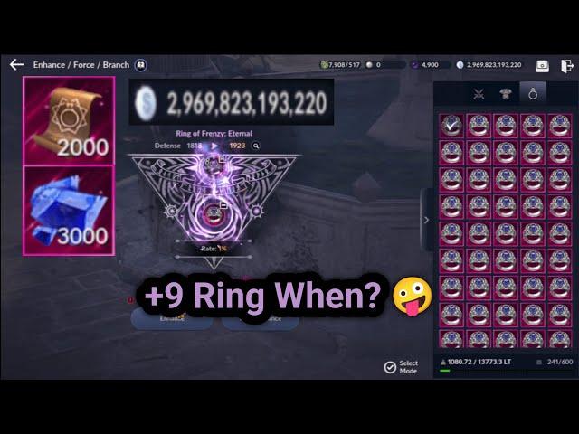 Enhance Eternal Ring to +9 | RNG Test Part 20 | Black Desert Mobile