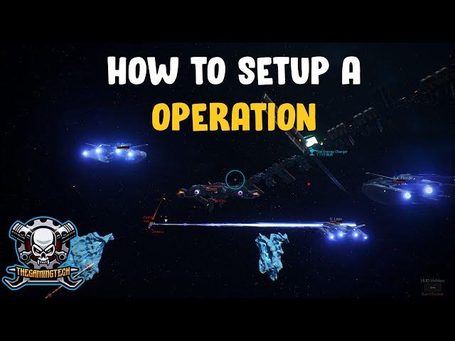 Spacebourne 2. How to setup and execute a operation