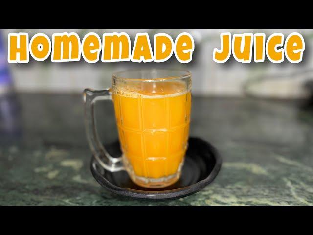 Fresh Orange Juice  without juicer | Homemade Juice