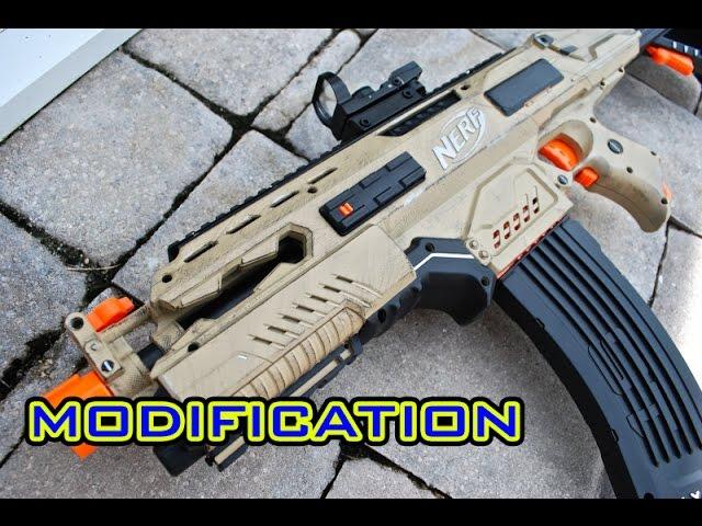 [MOD] Tactical Nerf Rapidstrike Modification - Flat Top!