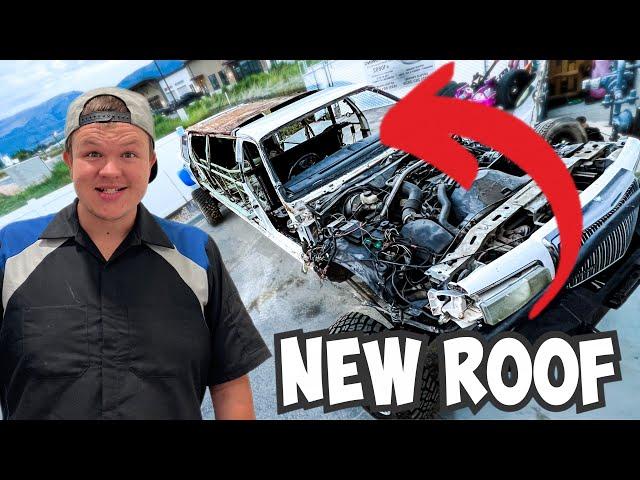 How To Replace Your Rusted Out Lifted Limo's Roof!