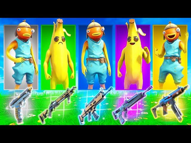 FISHY vs BANANA CHALLENGE In Fortnite!