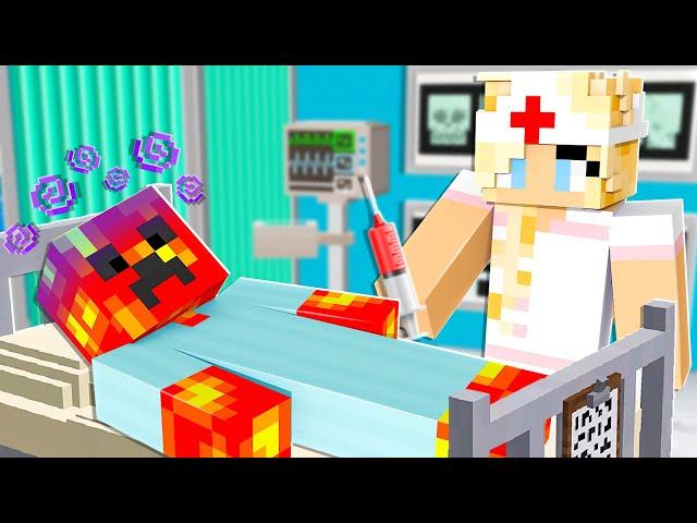 Playing as a NURSE in Minecraft!