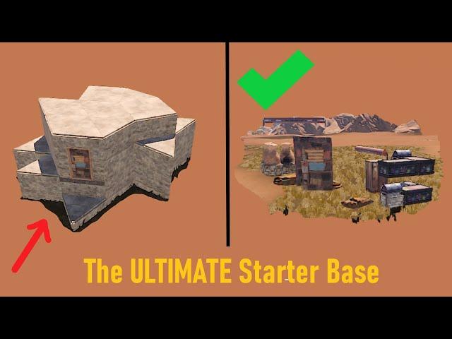 THE ULTIMATE STARTER BUNKER BASE 2020 | Invincible Solo/Duo/Trio Base (Rust Base Design)