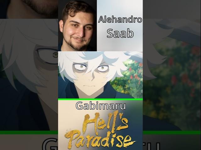 Voice Actors from Anime - Alehandro Saab @KaggyFilms #jigokuraku #foodwars #platinumend