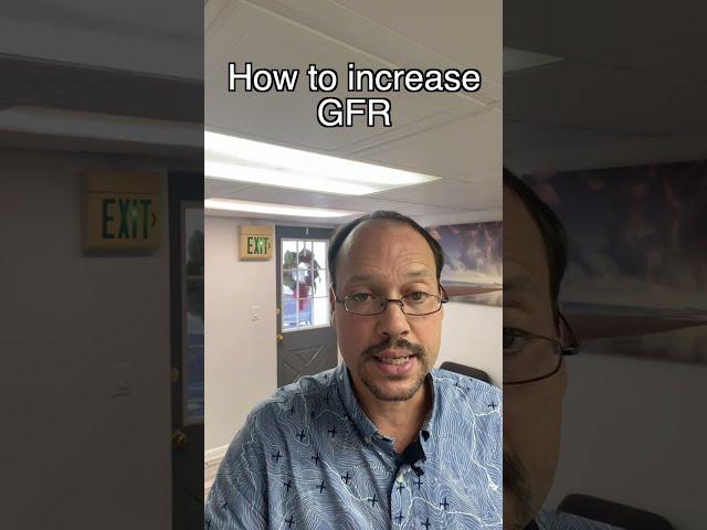 How To Increase GFR Levels 8 to 11 Points #shorts