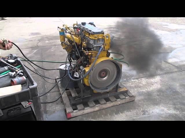 Reman Caterpillar C7 Bench Test