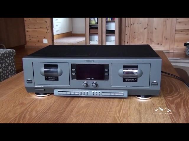 Philips FC911 Analog Double Auto-Reverse Cassette Deck